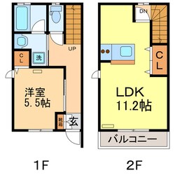 CoCoⅤの物件間取画像